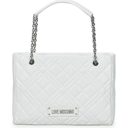 Love Moschino QUILTED BAG JC4145 Bijela Slike