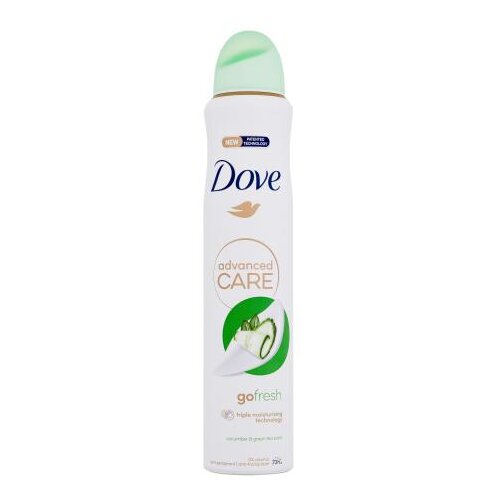 Dove Advanced Care Cucumber & Green Tea antiperspirant 72 ur 200 ml Cene