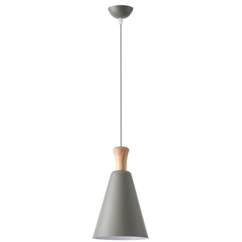  Visilica na sajli SIMPLO 1xE27/15W/230V siva prečnik 20 cm Slike