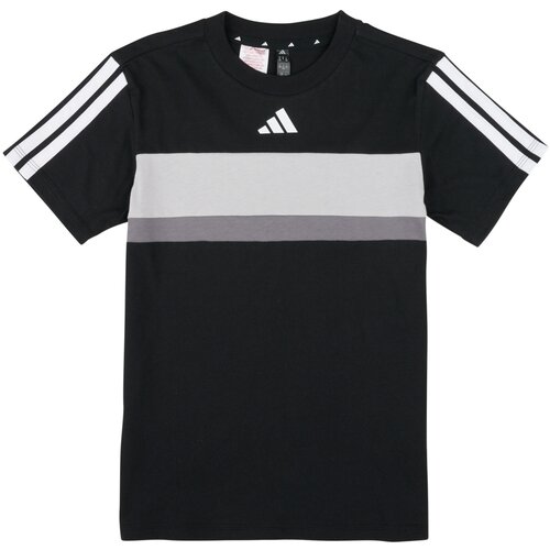 Adidas Majice s kratkimi rokavi Seasonal Essentials Tiberio 3-Stripes T-Shirt Kids Črna Cene