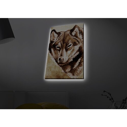 Wallity Slika sa LED osvetljenjem 4570MDACT-047, 45x70 cm Cene
