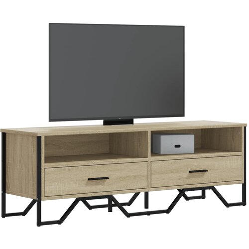 VidaXL TV ormarić boja hrasta sonome 122x34x41 cm konstruirano drvo Slike