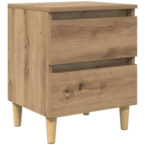 VidaXL Krevetne ormariće 2 pcs Umjetnički hrast 40 x 35 x 50 cm Slike