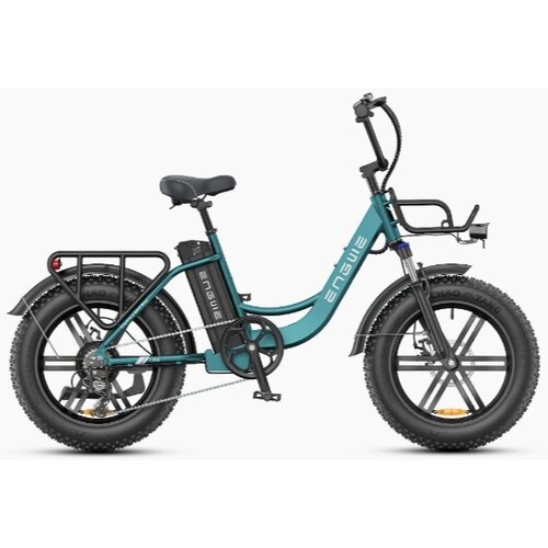 ENGWE L20 boost step-thru električno kolo, 250 w, 48 v 13 ah baterija, power-boost senzor navora fat tires e-bike - zeleno, (21341470) Cene