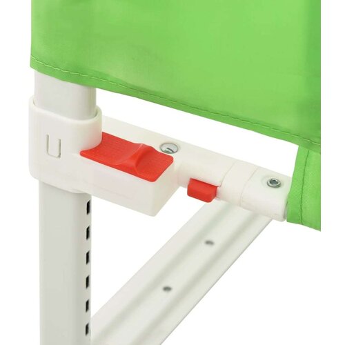 vidaXL Sigurnosna ograda za dječji krevet zelena 90 x 25 cm od tkanine Cene