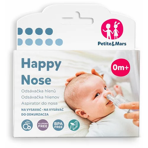 Petite & Mars Happy Nose aspirator za nos 0 m+ 1 kom