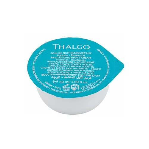 Thalgo Source Marine Revitalising Night Cream obnovitvena in vlažilna nočna krema za obraz 50 ml za ženske