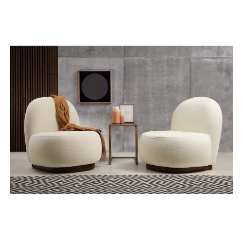 Atelier Del Sofa Bijela fotelja Tina Slike