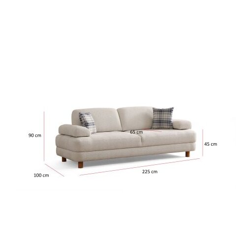Atelier Del Sofa sofa za 3 sedi&amp;scaron;ta nice 3 seater cream Slike