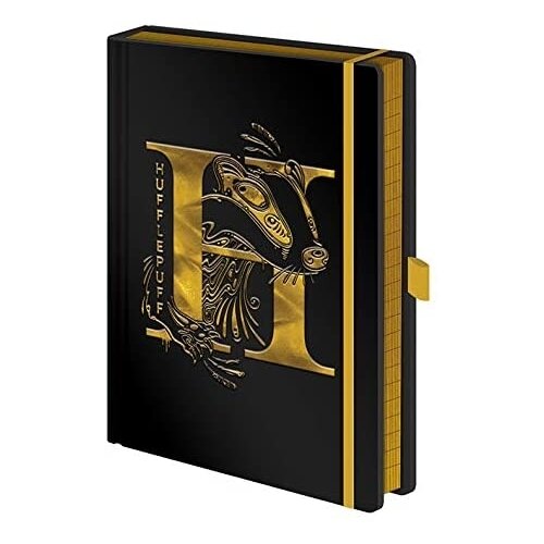 HARRY POTTER Hufflepuff Foil premium A5 beležka Pyramid Cene