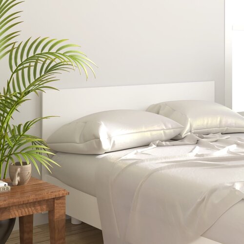 VidaXL Posteljno vzglavje belo 160x1,5x80 cm konstruiran les Slike