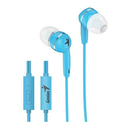 Genius slušalice HS-M320 plave 3.5mm, 1.1m, 88 dB, in-ear,20 Hz - 20 K Hz, mikrofon Cijene