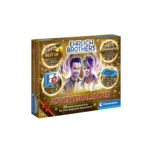 Clementoni Ehrlich Brothers Magie 2024 detektiv & magic setovi adventski kalendar Starosna skupina iznad 7 godina Cijene