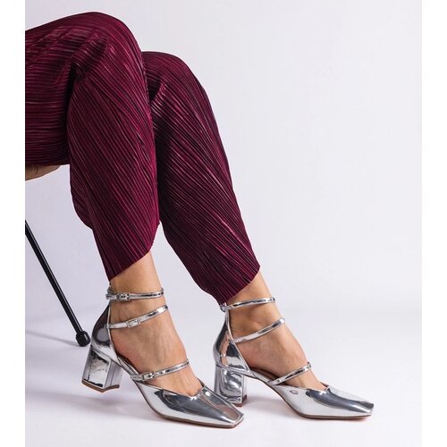 D/CEO Grey pumps Gemma Cene