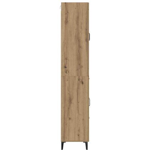  Highboard Umjetnički hrast 69,5 x 34 x 180 cm Konstruirano drvo Slike