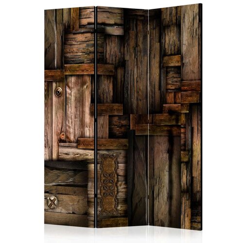  Paravan u 3 dijela - Wooden puzzle [Room Dividers] 135x172 Slike