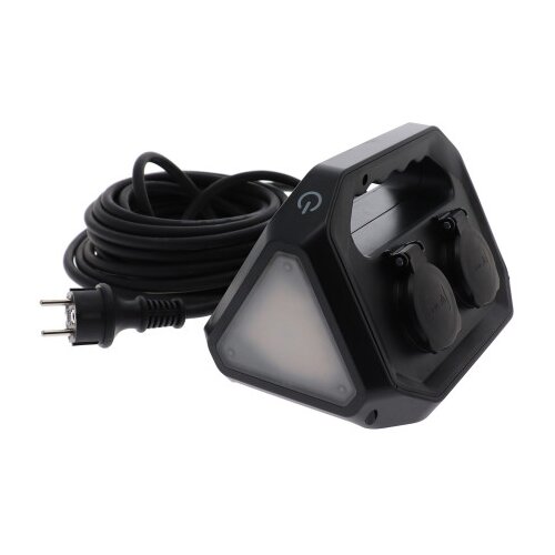 Master Kabal produžni 15m 4-izlaza IP44 sa led svjetlom GES-327 Slike