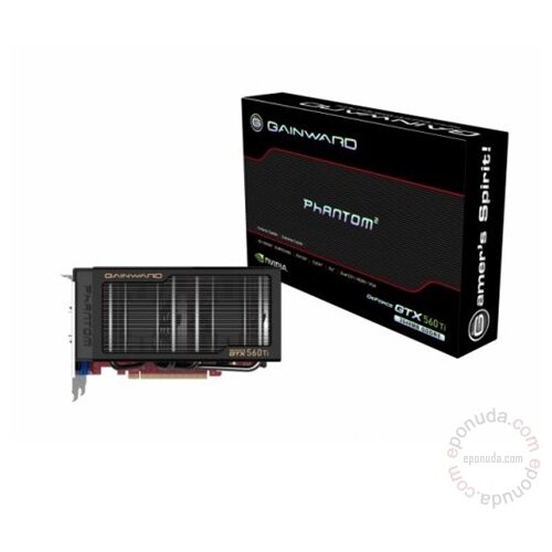Gainward GeForce GTX 560 Ti Phantom 1024MB GDDR5 426018336-1831 grafička kartica Slike