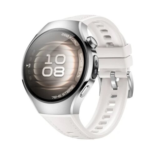 Huawei pametna ura watch 5 42mm-Bela nerjavno jeklo Slike