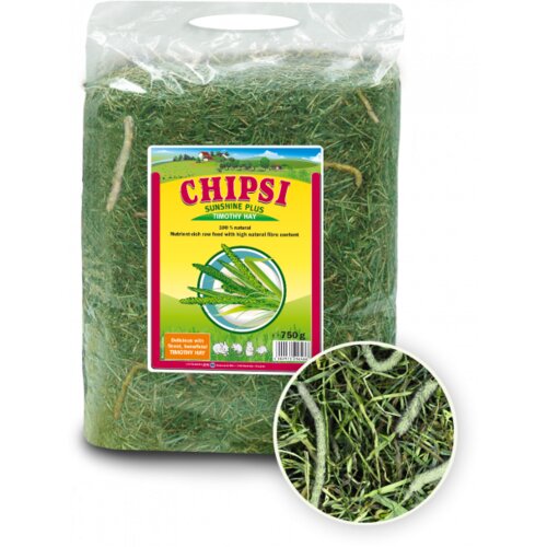 Chipsi Sunshine Bio seno z Timothy travo 800 g Cene