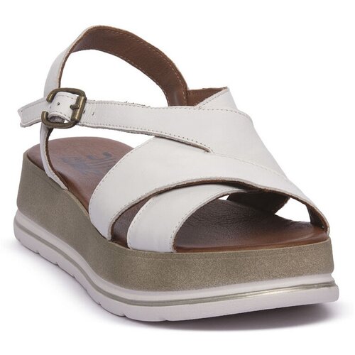 Bueno Shoes Sandali &amp;amp; Odprti čevlji BIANCO Bela Slike