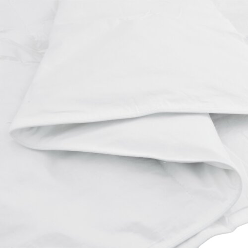 vidaXL Odeja Drugo z blazino 3 pcs Bela 240 x 220 cm Puh Cene