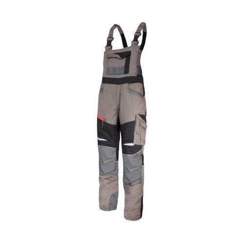 Lahti Pro hlače s naram. kaki-crne rastezljive 2xl l4060905 Slike