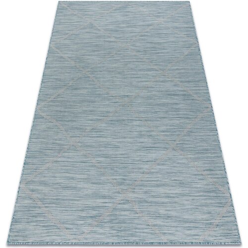 RugsX Preproge Preproga v videzu sisala plo&scaron;čati kruh PATIO 155x220 cm Modra Cene