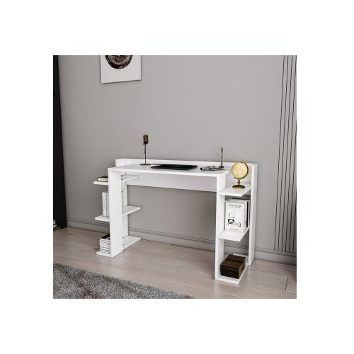 Hanah home Radni sto, 122,7x77x45 cm, Bijeli Cene
