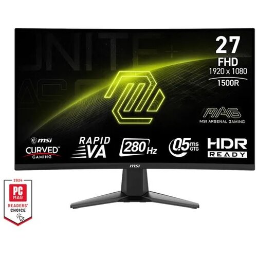 MSI monitor 27 mag 276CXF va fhd 0,5ms, 280Hz, 2xHDMI, dp Slike