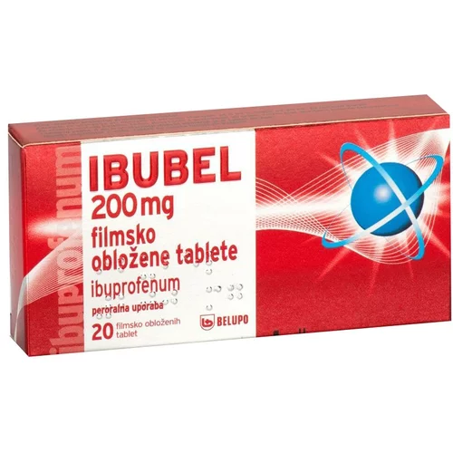  Ibubel 200mg, filmsko obložene tablete
