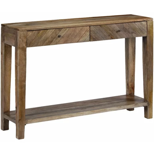  Konzolni stol od masivnog drva manga 118 x 30 x 80 cm