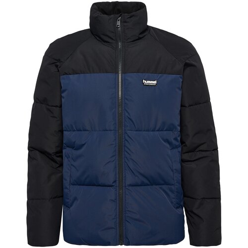 Hummel Muška jakna Hmlpuff jacket short sportswear, Tamnoplavo-crna Cene