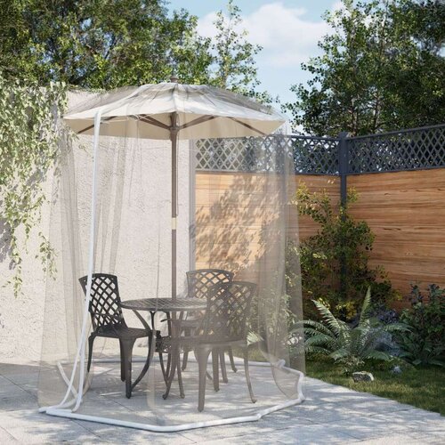  Mreža protiv komaraca za suncobran 220 bijela Φ 300 x 230 cm Cijene