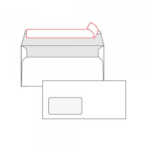 Koverta ameriken LP 11x23 (1/500) Slike