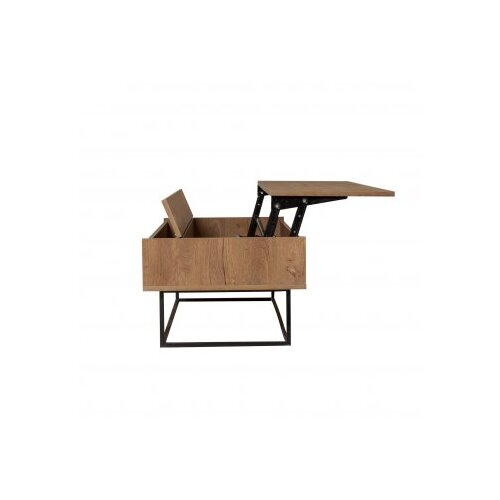 Hanah home Est Klub sto 120x43x60cm, Smeđa Slike