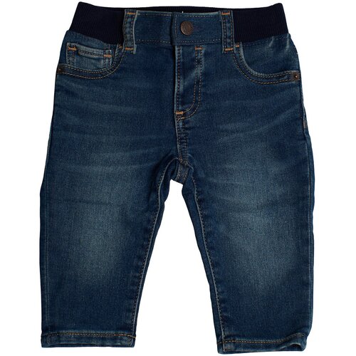 GAP Kavbojke slim 708390-000 Modra Slike
