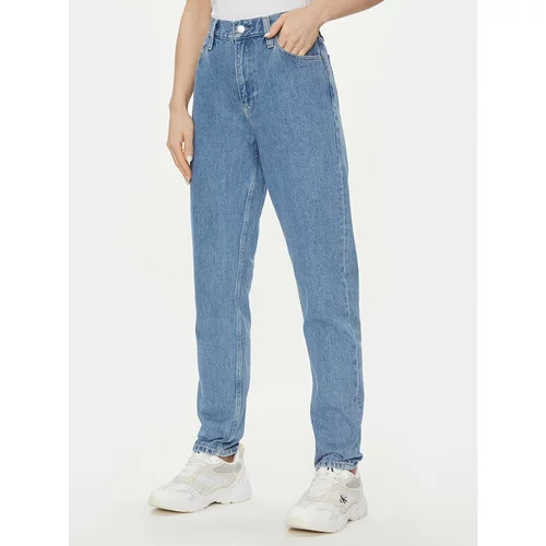 Calvin Klein Jeans Jeans hlače Mom Jean J20J222153 Modra Mom Fit