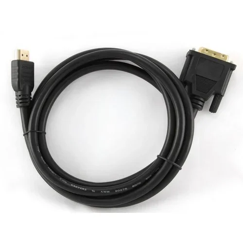 Gembird HDMI kabl, HDMItoDVI 1,8m M-M gold conn., BULK, GEMBIRD CC-HDMI-DVI-6