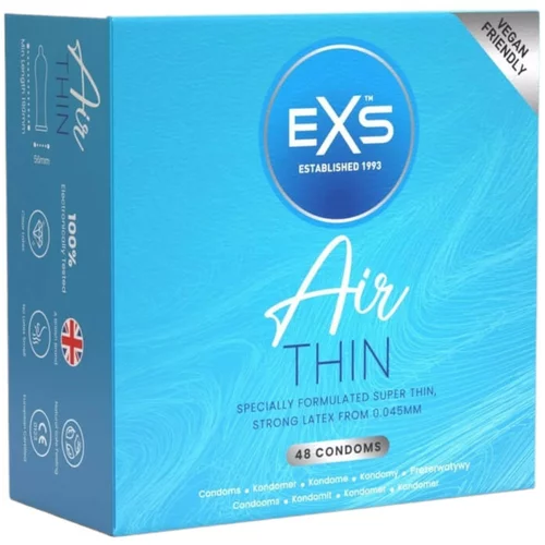 EXS Air Thin - kondom iz lateksa (48 kosov)