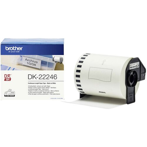 Brother etikete DK-22246 , neskončne, 103 mm x 30,48 m, original Slike