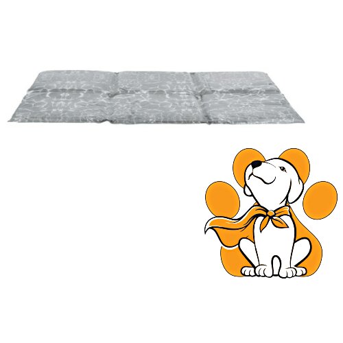 Trixie soft cooling mat m 50x40 cm, komfortna rashladna prostirka za pse Slike