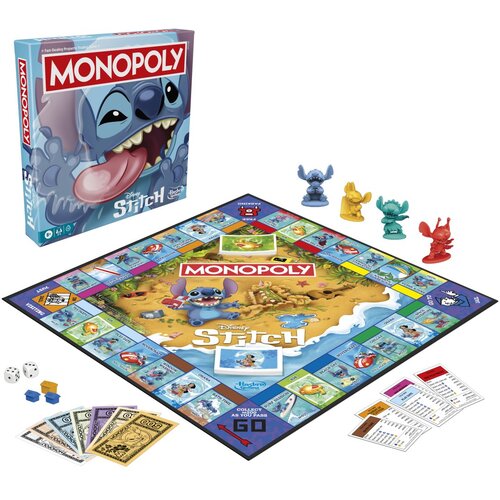 Hasbro games društvena igra Monopoly Stitch Cene