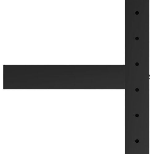  Okvir za radni stol metalni 150 x 57 x 79 cm crno-crveni Slike