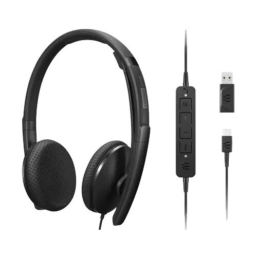 Lenovo 4XD1M45626 headphones /headset Wired Head-band USB Type-C Black Cijene