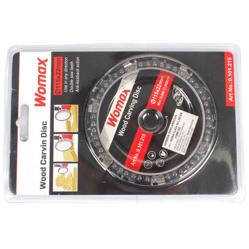 Womax rezna ploča sa lancem 115mm 26z ( 0101215 ) Slike