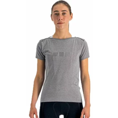 SPORTFUL GIARA W TEE Ženska biciklistička majica, siva, veličina