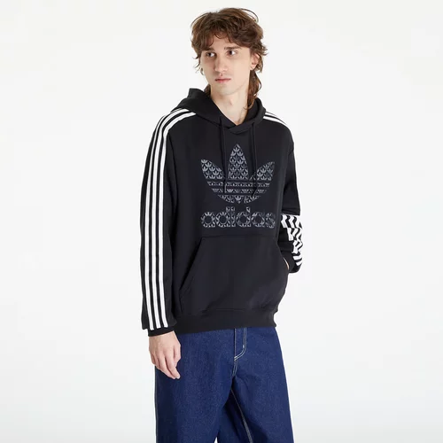 Adidas Sweater majica 'Classic' siva / crna / bijela