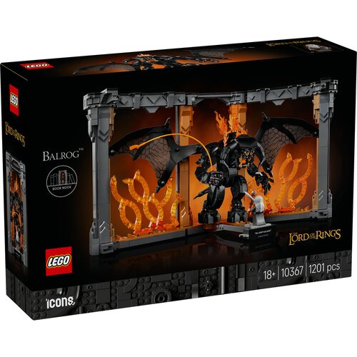 Lego Icons - Gospodar prstenova: Knji&amp;scaron;ki kutak sa Balrogom (10367) Slike