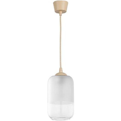 Brilagi LED luster na sajli RETRO GLASS 1xE27/60W/230V prečnik 14 cm bež/bela Cene